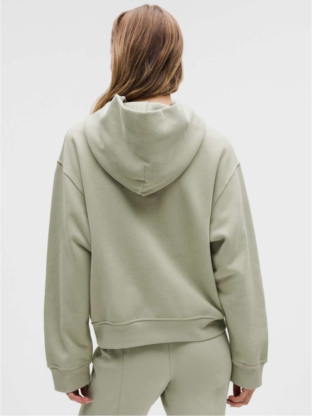 🆕💚 Lululemon Steady State Oversized Hoodie - Fog Green - Picture 4 of 9